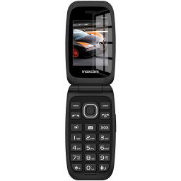 Telefon mobil Maxcom MM828 4G, Dual SIM, Negru