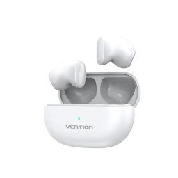 Casti Vention, wireless, tip butoni, Bluetooth 5.3, white, NBLW0