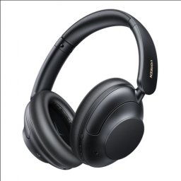 CASTI Ugreen, "HP202", Max5 Hybrid 43dB Active Noise Cancelling, Wireless, Over Ear Bluetooth 5.0, 3D Spatial Audio, , negru