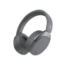 CASTI Edifier, wireless, cu fir, standard, utilizare multimedia, smartphone, microfon pe casca, conectare prin Bluetooth 5.4, USB-C, ANC, grey