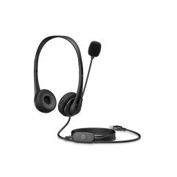 Casti PC HP G2 428H5AA, USB, negru