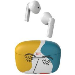 Casti in ear wireless TnB Xclusiv TWS Colectia exclusiva ART 3, Galben-Alb