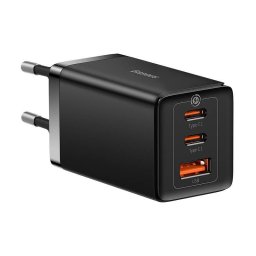 Incarcator Baseus CCGP120201, 2xUSB-C, 65W, Negru