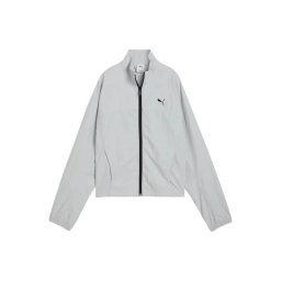 PUMA Geacă Dare To Oversized Zip-Off Woven 629807 10 flat light gray