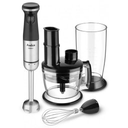 Blender de mana Amica BL 6016, 800W, 800ml, Negru