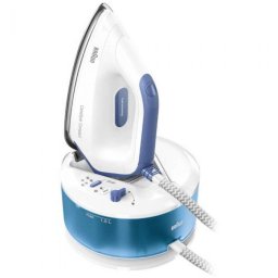 Fier de calcat Statie de calcat Carestyle IS2143BL, 2400 W, 6 bar, Talpa FreeGlide 3D, Alb/Albastru