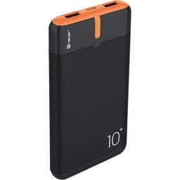 Baterie externa EnerGo, 10000mAh, 10W, Negru-Portocaliu