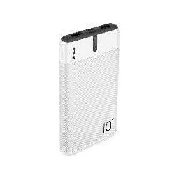 Baterie externa EnerGo, 10000mAh, 10W, Alb