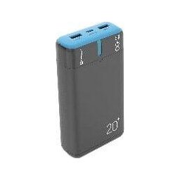 Baterie externa EnerGen, 20000mAh, PD+QC3, 22.5W, Gri