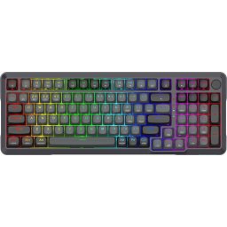 Tastatura Bragi Pro Neagra-Gri RGB Switch-uri Liniare Redragon Gri Mecanica