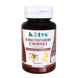 Q-Multivitamine si minerale Premium Complex 60tb Kotys