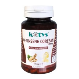 Q-Ginseng coreean 500mg 60cps Kotys
