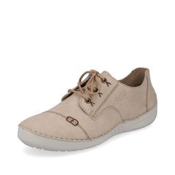 Pantofi dama casual, piele naturala, 52520-62, bej