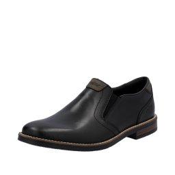 Pantofi barbati casual, piele naturala, 13557-00, negru