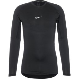 NIKE Tricou funcțional 'Pro' negru / alb