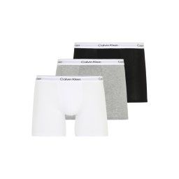 Calvin Klein Underwear Boxeri gri piatră / negru / alb