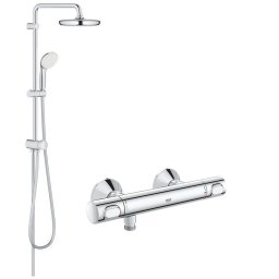 Pachet: Coloana dus Grohe 250, baterie cabina dus Grohtherm 500 ( 26980001. ,34793000)