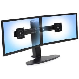 Suport TV - Monitor Ergotron 33-396-085 Neoflex Dual Monitor Lift Stand, 24IN, 6.4-15.4KG, Lift 12.7 MISD 3Y, Negru