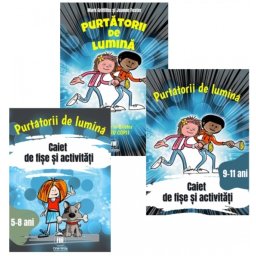 Set 3 carti - Purtatorii de lumina (curs pentru copii)
