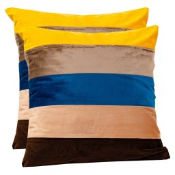 Set doua perne decorative cu fata detasabila, Hiko COMFY fantasy 5 colors 2x40x40cm