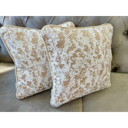Set 2 perne decorative 2x40x40cm cu fata detasabila, Hiko white Clouds