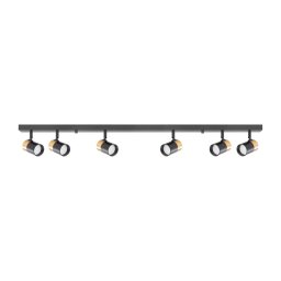 Spot Zuma Line 2204BD-6-BK FORI 6xGU10/50W/230V negru/auriu