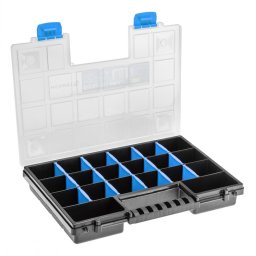 Trusa organizare suruburi si biti, 344x249x50 mm, HT7G024