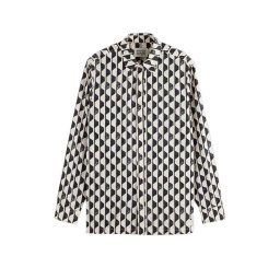 SCOTCH & SODA Cămaşă Regular Fit Geo-Print 180116 SC101 imagine stripe white