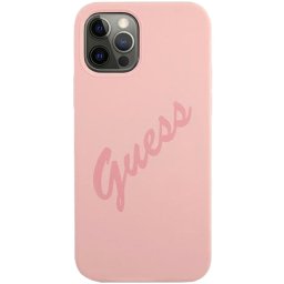 Husa Husa Capac Spate Script Vintage Roz APPLE Iphone 12 Pro Max