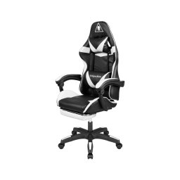 Scaun Gaming Warrior GX-150 Kruger&Matz Negru Alb