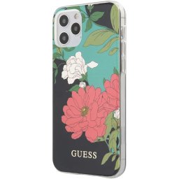 Husa Husa Capac Spate Flower Collection Negru APPLE Iphone 12 Pro Max