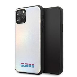 Husa Guess GUHCN58BLD iPhone 11 Pro silver/silver hard case Iridescent