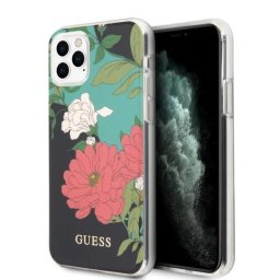 Husa Guess GUHCN58IMLFL01 iPhone 11 Pro black/black N°1 Flower Collection