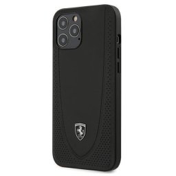 Husa Ferrari FEOGOHCP12LBK iPhone 12 Pro Max 6.7" black/black hardcase Off Track Perforated