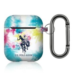 Husă U.S. Polo Assn. Tie și Dye Collection pentru AirPods 1/2 – Multicolor