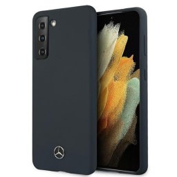 Husa Mercedes MEHCS21SSILNA S21 G991 niebieski/blue hardcase Silicone Line