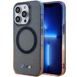 Husa Case BMW BMHMP14LHTGE iPhone 14 Pro 6.1" grey/grey hardcase Gradient Bumper MagSafe