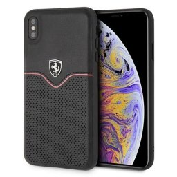 Husa Ferrari Hardcase FEOVEHCI65BK iPhone Xs Max black/black Off Track Victory