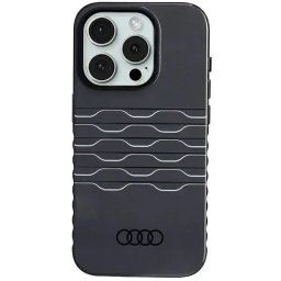 Husa Audi IML MagSafe case for iPhone 15 Pro - black