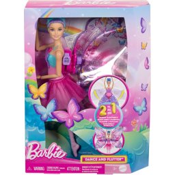 Mattel Barbie HXJ10 - Papusa balerina "dansează și zboară