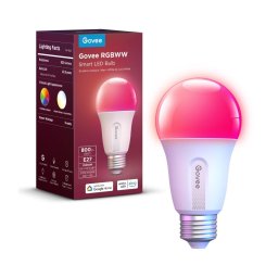 Govee - Bec LED RGBWW dimmabil inteligent E27/9W/230V 2700-6500K Wi-Fi