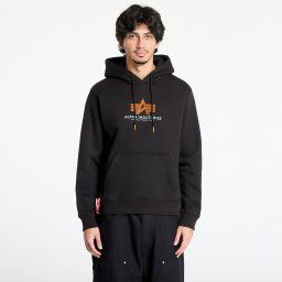 Hanorac Alpha Industries Inc. Basic Hoodie Rubber Black