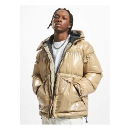 DEF Shiny Pufferjacket beige 3XL