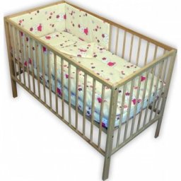 Lenjerie Patut Pentru Copii Fun Life 4 piese Kitty - Crem