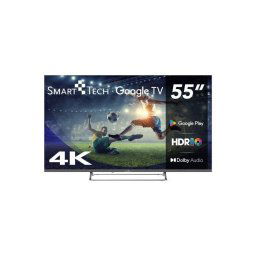 Televizor SMART TECH 55UG02V 55inch 139cm 4K Ultra HD Google TV Gri