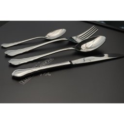 CHIPPENDALE Set tacamuri inox 18/10 - 6 persoane (24 piese)