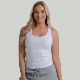 STRIX Women‘s Ribbed Tank Top White L