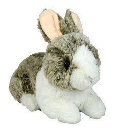 Figurină iepuraș de pluș - 22 cm