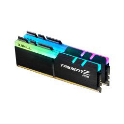 Memorie TridentZ RGB Series - DDR4 - kit - 32 GB: 2 x 16 GB - DIMM 288-pin - 4400 MHz / PC4-35200 - unbuffered