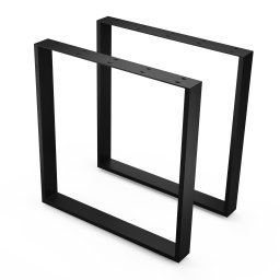 Blumfeldt UrbanFodge U picioare de masă, design modern, pentru proiecte DIY, capacitate de încărcare 200 kg (B-UFU700720)